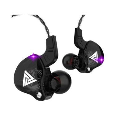 Imagem de Fone De Ouvido Intra-auricular Com Fio QKZ AK6 HiFi De Cobre, Headset 