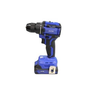 Imagem de Parafusadeira a Bateria 21V com Estojo Hulter Pro HT1CD350M-10F