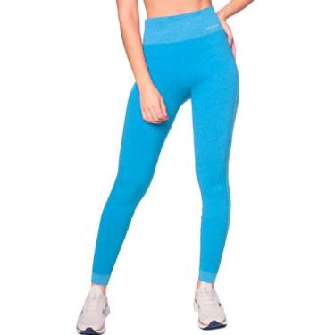 Imagem de Calça Selene Legging Academia Sem Costura Cós Alto Ajuste Anatômico Ze
