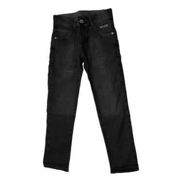 Imagem de Calça Jeans Infantil Menino Menina - anjo da mamãe, Azul, Piscina, 8