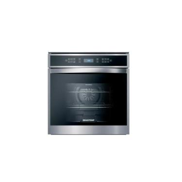 Imagem de Forno de Embutir Elétrico Brastemp 84 Litros Cor Inox com Convecção e Termômetro Meat C...