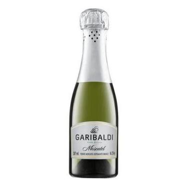 Imagem de Espumante brasil natural garibaldi moscatel branco 187ml