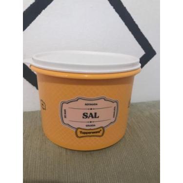 Imagem de Tupperware tupper caixa 1,3 kg sal pote pra armazenar Sal, Essences
