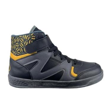 Imagem de Tênis Via Vip Street Cano Alto 3814, Preto, 28
