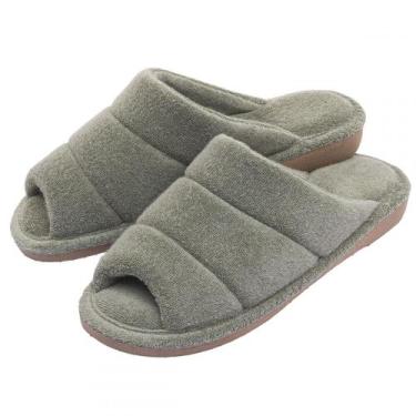 Imagem de Pantufa Atoalhada Anatômica PUFF - Verde - 41/42, Verde, 41/42