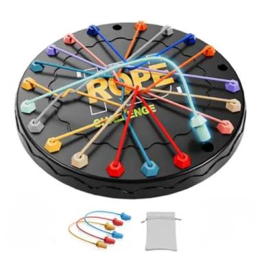 Imagem de Jogo Do Desafio Da Corda Brinquedo Educativo Coordenação Motora Pronta