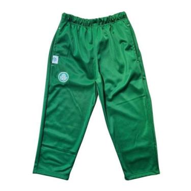 Imagem de Calça Infantil Palmeiras Verde Oficial - Revedor, Verde, Tam 14