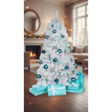 Imagem de Árvore de Natal Branca Luxo 1,50m com 240 Galhos - Congratulations Sto