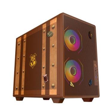 Imagem de Gabinete Gamer Redragon Harry Potter Magic Trunk Atx Sem Fan
