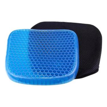 Imagem de Assento Gel Almofada Silicone Ortopédico Egg Sit Supermedy