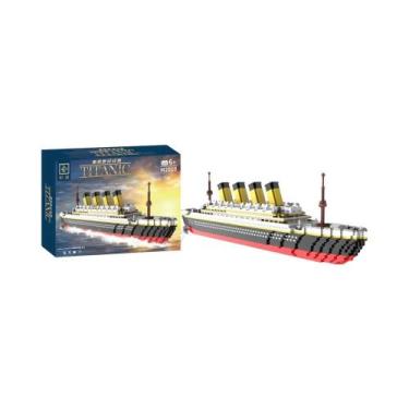 Imagem de Modelo De Barco 3D Do Titanic, Blocos De Montagem DIY, Brinquedo Educa