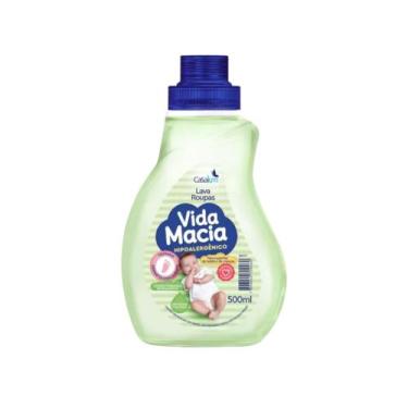 Imagem de Sabao Liquido Roupas Bebe Erva Doce Vida Macia 500ml - Casa Km