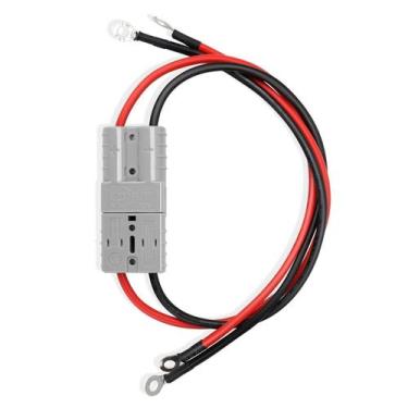Imagem de Conectores de Bateria ANKG 50A 8AWG 2 Unidades Cabo de 30 cm
