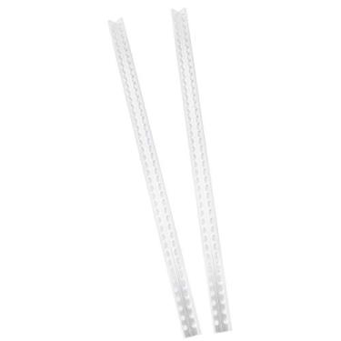 Imagem de Perfil de extrusão de alumínio, Perfil de alumínio de prata para campo de robótica para materiais de estrutura de robôs