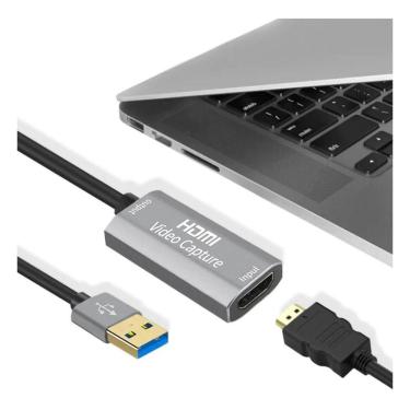 Imagem de Placa De Captura De Vídeo USB 3.0 HDMI Com Cabo