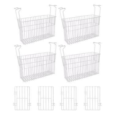 Imagem de 4 Cestos Organizador Freezer Nf Hf Metalfrio + 4 Separadores