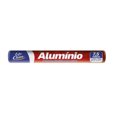 Imagem de Rolo de Alumínio 30cm x 7,5m Life Clean