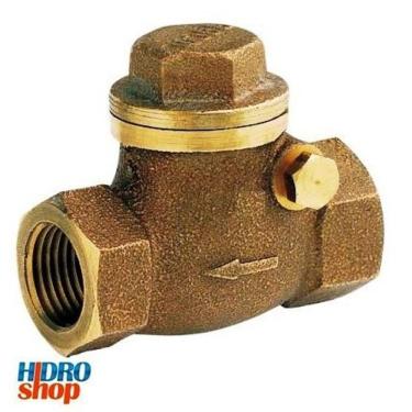 Imagem de Válvula Retenção Docol Horizontal Portinhola 1" - 30201000