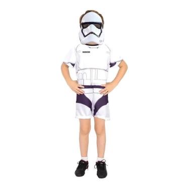 Imagem de Fantasia Infantil Stormtrooper Curta Star Wars Original