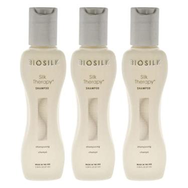 Imagem de Biosilk Silk Therapy Shampoo - Travel Size - Pack of 3 For Unisex 2.26 oz Shampoo