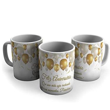 Imagem de Caneca Mágica Para Aniversário Presente Que a Sua vida Seja Cerâmica 325ml