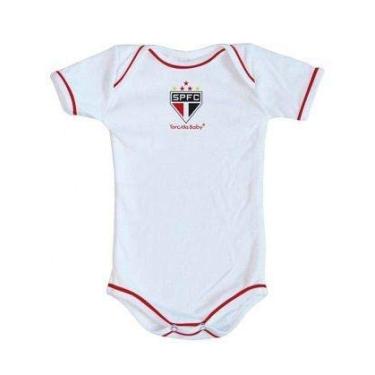 Imagem de Body São Paulo Oficial Branco - Torcida Baby