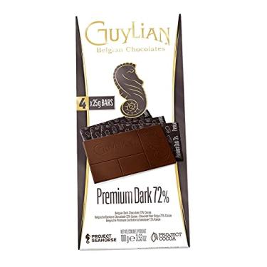 Imagem de Chocolate Belgo Dark 72% Guylian 4x25g