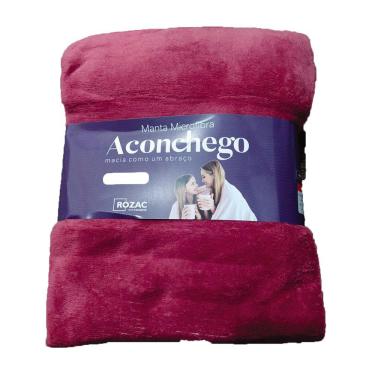 Imagem de Manta de Microfibra King Aconchego Goiaba