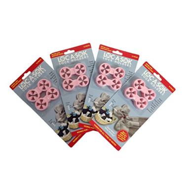 Imagem de Meias Loc A Sok com fechaduras (pacote com 40), rosa, Small