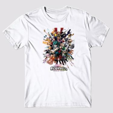 Imagem de Camiseta Básica Anime Boku No Hero Academia - Empório Ag