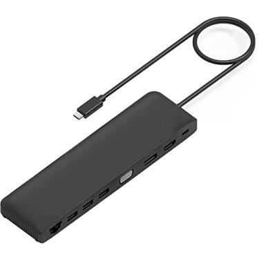 Imagem de 4XEM Estação de ancoragem USB-C Triple Display 4K com fornecimento de energia (1 VGA/HDMI/DP