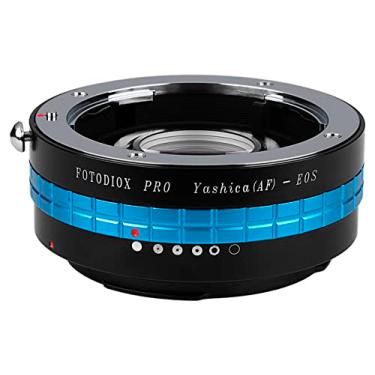 Imagem de Adaptador de montagem de lente Fotodiox Pro, para lente Yashica AF para câmeras DSLR Canon EOS EF-Mount