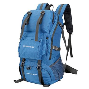 Imagem de Mochila de caminhada Funien – Mochila de viagem impermeável de 50 l para acampamento, caminhada, grande capacidade para montanhismo