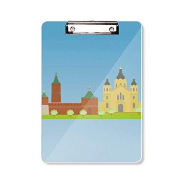 Imagem de Nizhny Novgorod Placa de apoio A4 com símbolo nacional da Rússia