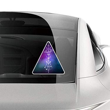 Imagem de DIYthinker Adesivo de carro com estampa de totem do céu estrelado, decalque de bagagem de bicicleta