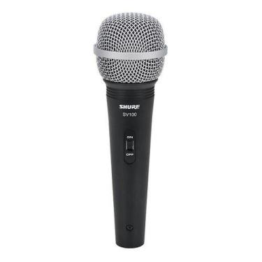 Imagem de Microfone Shure Vocal Com Fio Sv100 Profissional Original Nf