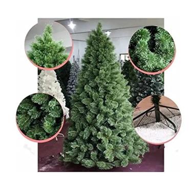 Imagem de Árvore Pinheiro De Natal Luxo Verde Nevada 1,80m 420 Galhos A0318N