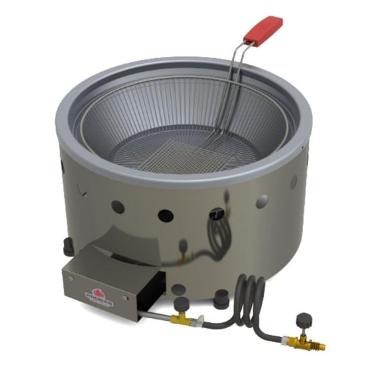 Imagem de Tacho Fritadeira A Gas Inox Pr-70g 7 Litros Alta Pressao - Progas