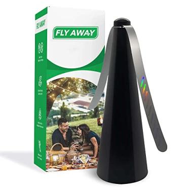 Imagem de Fly Away – Ventilador repelente de moscas ao ar livre, ventiladores de moscas para mesas externas, ventilador de moscas de restaurante, mantém moscas e insetos longe, ventilador operado por pilhas, insetos de mesa e ventilador de dissuasão de moscas