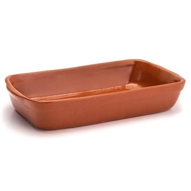 Imagem de Travessa Refratária Retangular 32x18 cm Bella Refratários