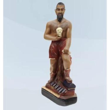 Imagem de Imagem Exu 7 Catacumbas  Escultura Gesso Estatua 20 Cm