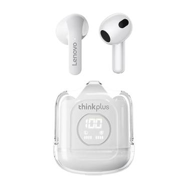 Imagem de Fone de Ouvido in Ear Esportivo Sem Fio Bluetooth com Caso de Carregamento TWS Estéreo Fones de Ouvido Som Estéreo XT65- Branco