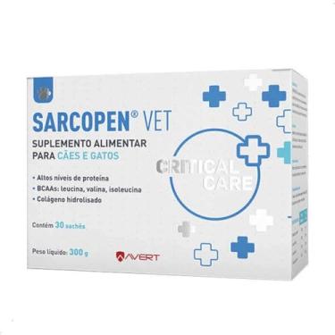 Imagem de Suplemento Alimentar Sarcopen Vet Avert Para Cães e Gatos