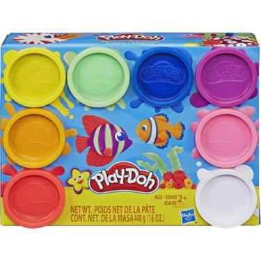 Imagem de Massinha Play-Doh, 8 Potes, E5062, Hasbro - Eb 1 Un