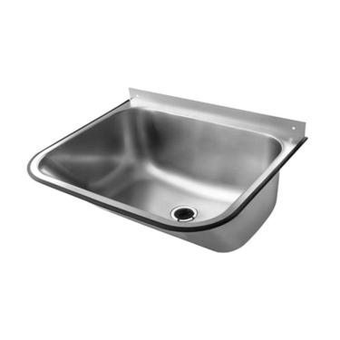 Imagem de Tanque Parede Docol 32 Litros Em Aço Inox Acetinado 55X45 Cm