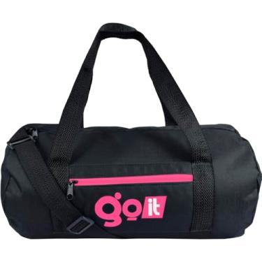 Imagem de Bolsa Academia Fitness Esportiva Mochila Mala Costa Transversal Treino Futebol Academia impermeável Transversal Casual Masculino e Feminina (Rosa)