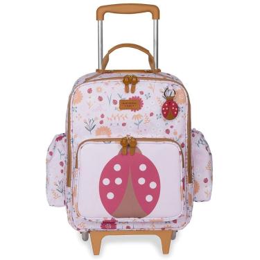 Imagem de Mochila de Rodinhas MasterBag Joaninha Rosa