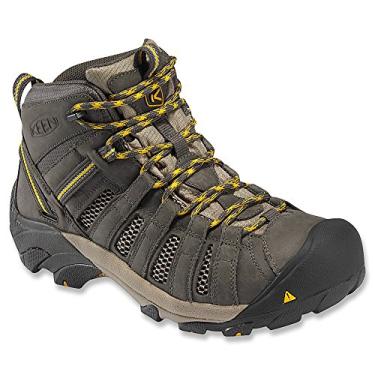 Imagem de KEEN Bota masculina Voyageur Mid para trilha, Corvo/oliva tawny, 11.5
