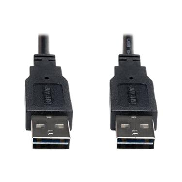 Imagem de Tripp Lite Cabo universal reversível USB 2.0 de alta velocidade (reversível A para reversível A M/M) 0,9 m (UR020-003)