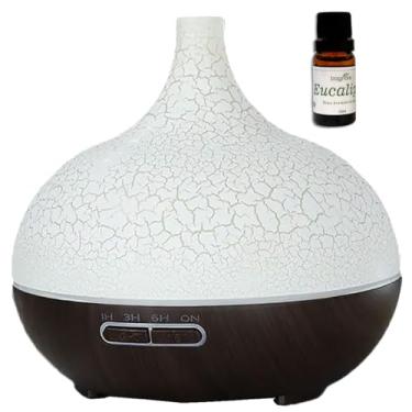 Imagem de Difusor De Aromas Elétrico Umidificador de Ar Ultrassónico com Aroma Eucalipto